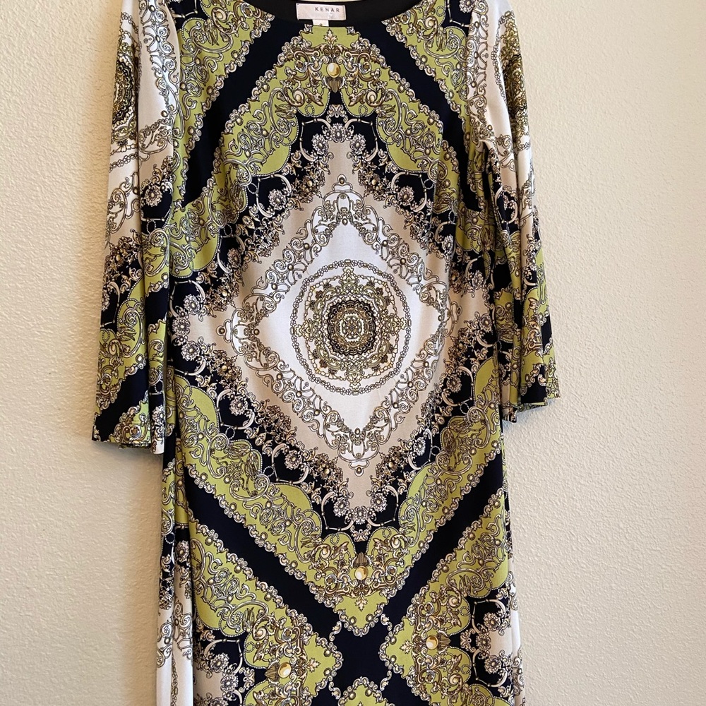 Kenaf Printed Dress